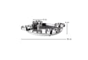EDZARD Adventskranz Kaya Silber-Optik 36 cm Bild 5