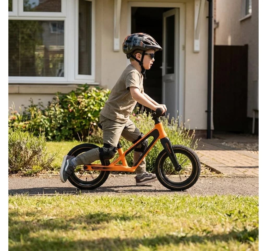BERLIN BIKE Kinderlaufrad 12 Zoll Orange Magnesium