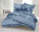 CASATEX Bettwäsche Sentta Blau Satin Paisley Bild 1