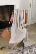 CASATEX Plaid Duo Lontra Beige Wolle Kaschmir Wohndecke Bild 1