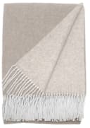 CASATEX Plaid Duo Lontra Beige Wolle Kaschmir Wohndecke Bild 2