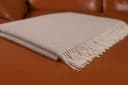 CASATEX Plaid Duo Lontra Beige Wolle Kaschmir Wohndecke Bild 3