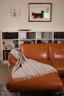 CASATEX Plaid Duo Lontra Beige Wolle Kaschmir Wohndecke Bild 5