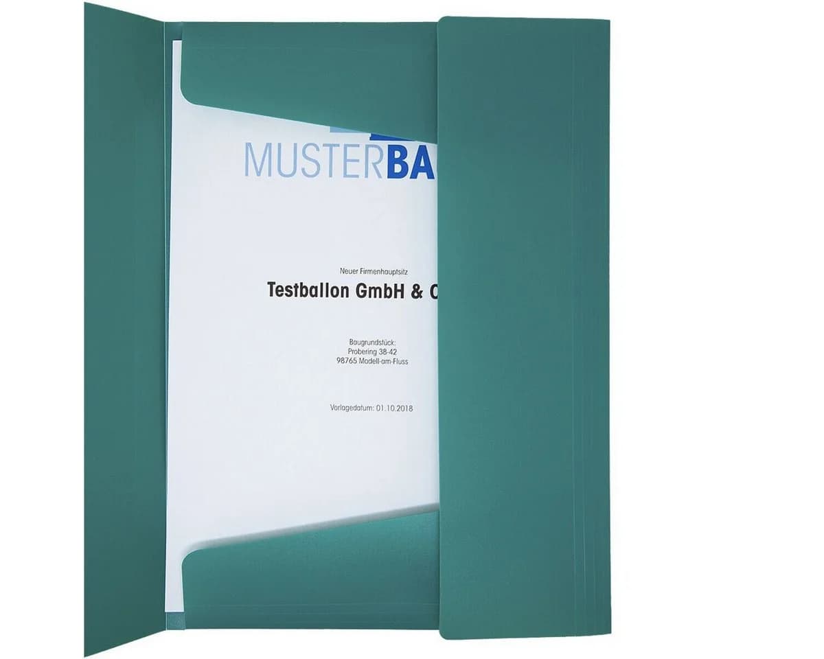 Otto Office Organisationsmappe DIN A4 blickdicht mit Gummizug - Bild 4