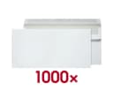Otto Office Briefumschlag DIN Lang Weiß Selbstklebung Bild 2