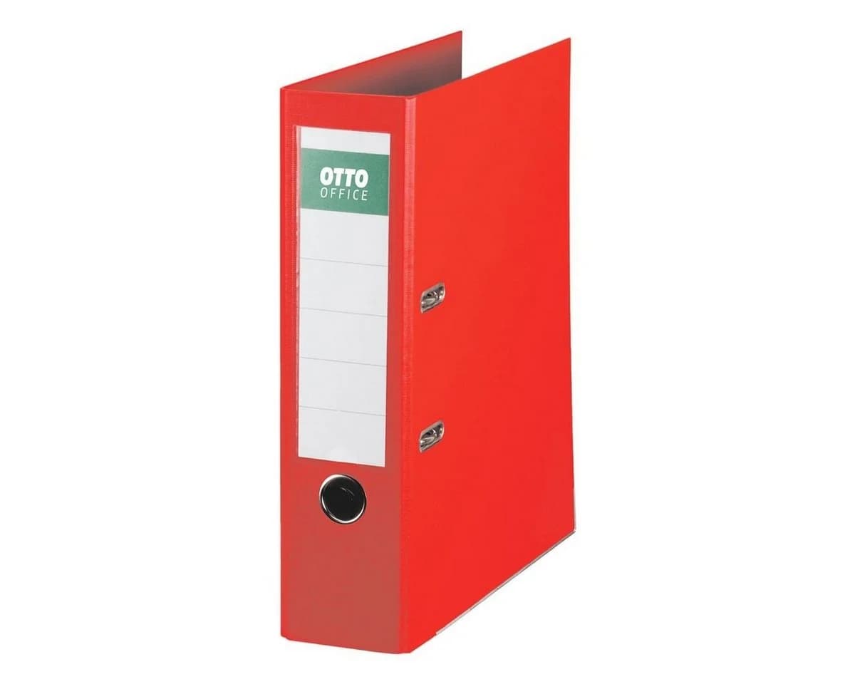 Otto Office Aktenordner Exclusive II Rot 8 cm Rückenbreite A4