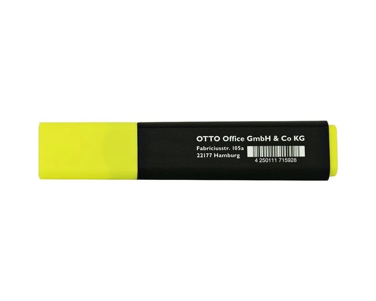 Otto Office Marker Highliner Textmarker mit Keilspitze Gelb - Bild 4