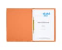 Otto Office Schnellhefter DIN A4 Orange Recyclingkarton 250 Blatt Bild 3