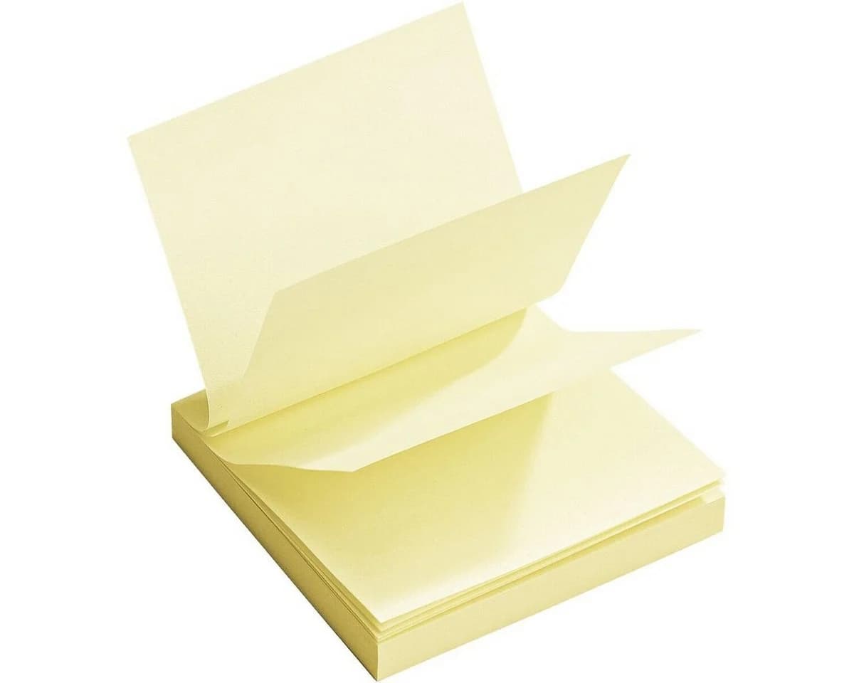Otto Office Haftnotizblock Gelb 100 Blatt 75x75 mm - Bild 4