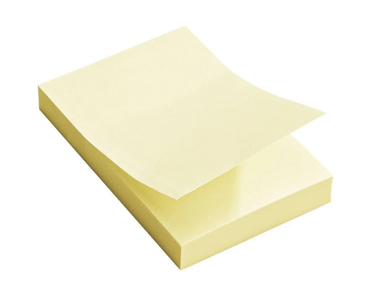 Otto Office Haftnotizblock Gelb 100 Blatt - Bild 3