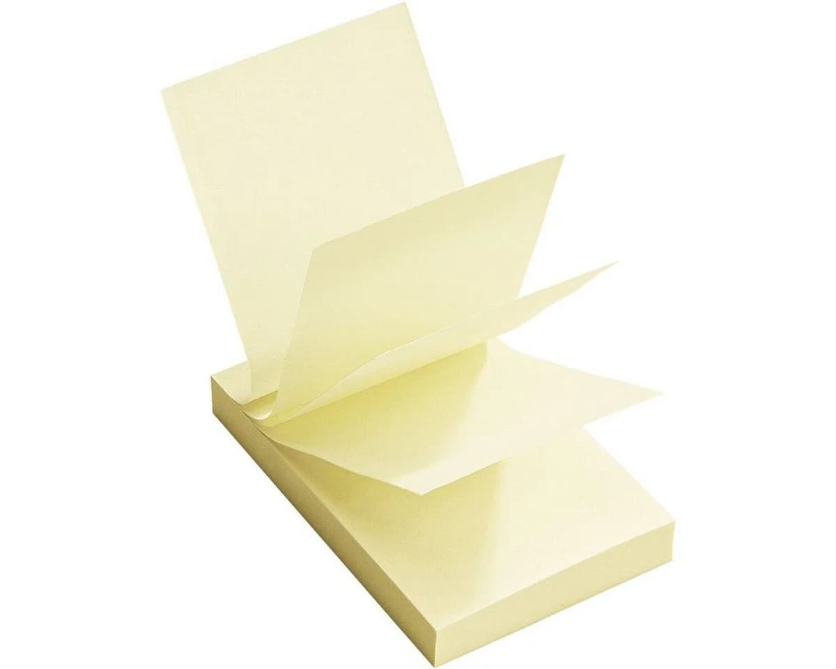 Otto Office Haftnotizblock Gelb 100 Blatt - Bild 4