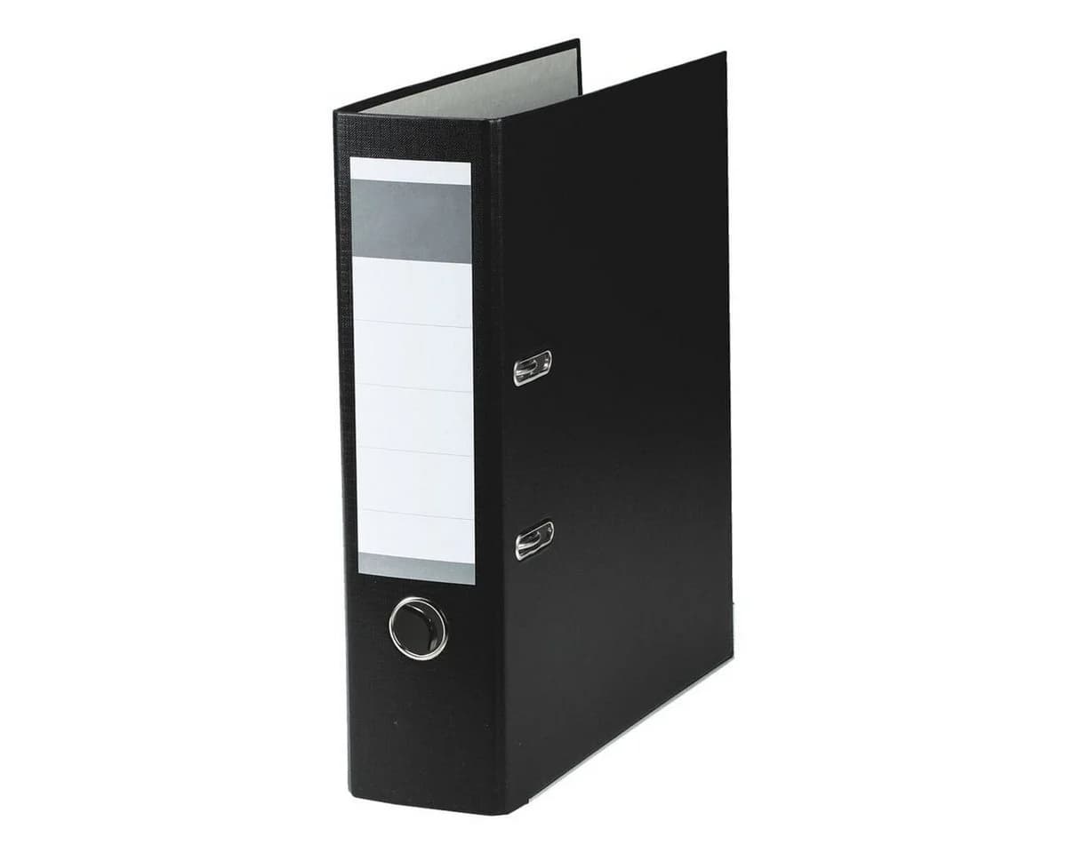OTTO DE Aktenordner Basic A4 Schwarz 8 cm