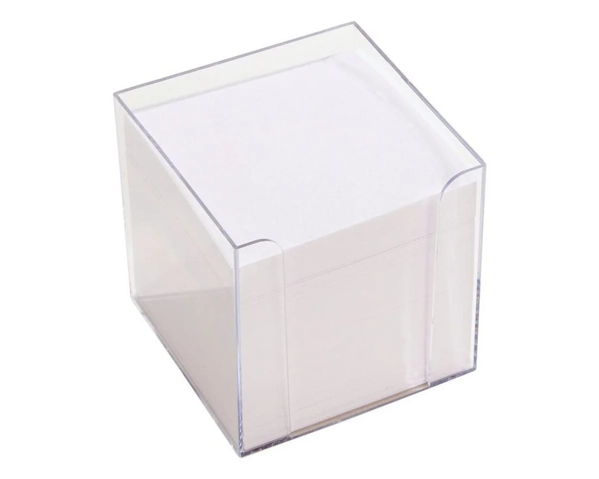 Otto Office Zettelbox 9x9 cm mit 700 Blatt weißem Papier - Bild 3