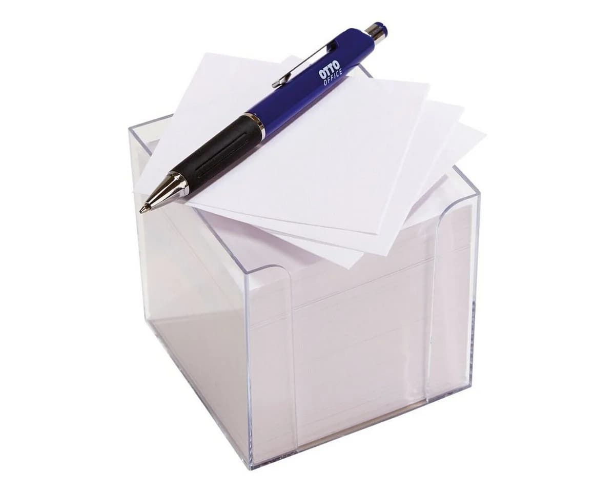 Otto Office Zettelbox 9x9 cm mit 700 Blatt weißem Papier - Bild 5