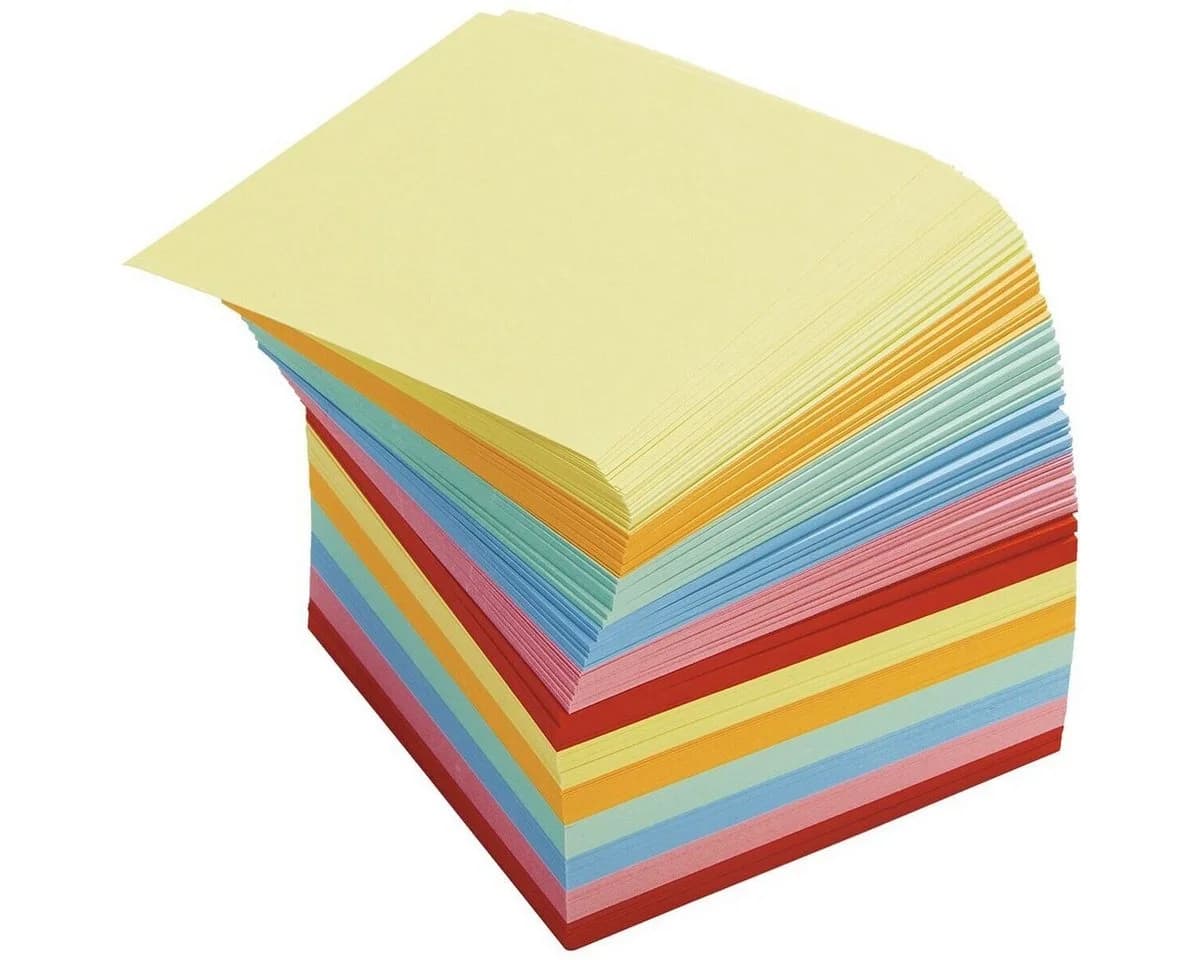 Otto Office Notizzettel 90x90 mm 700 Blatt Bunt Lose