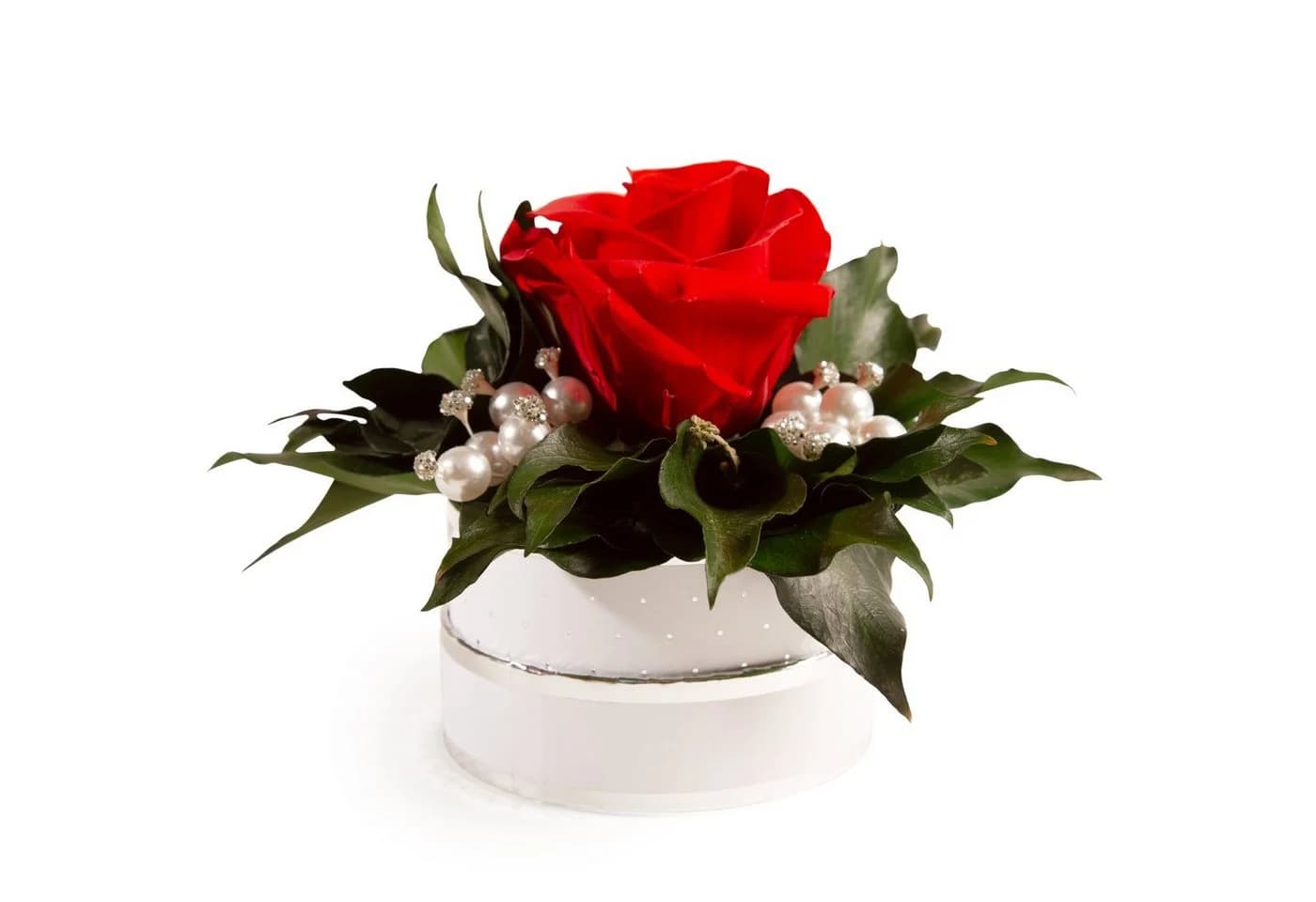 ROSEMARIE SCHULZ Heidelberg Infinity Rosenbox mit konservierter Rose Rot - Bild 2