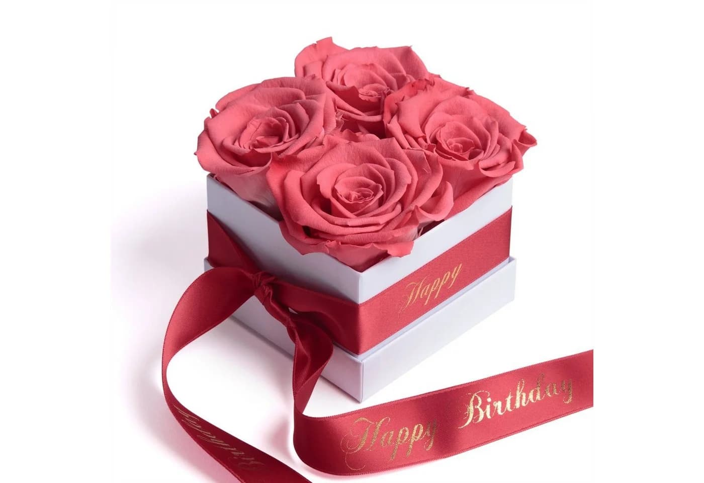 ROSEMARIE SCHULZ Heidelberg Infinity Rosenbox Happy Birthday Rot