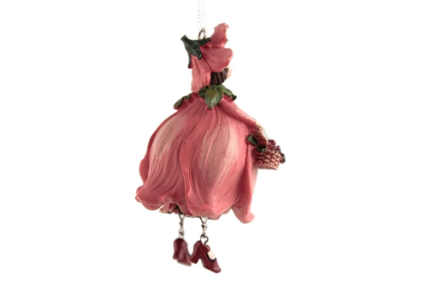 ROSEMARIE SCHULZ Heidelberg Dekohänger Mohnblumen-Mädchen Rot Kunstharz - Bild 5