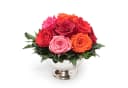 ROSEMARIE SCHULZ Heidelberg Blumengesteck 11 Infinity Rosen in Nickelvase Bild 2
