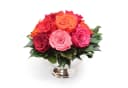 ROSEMARIE SCHULZ Heidelberg Blumengesteck 11 Infinity Rosen in Nickelvase Bild 5