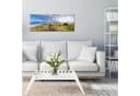 artissimo Glasbild Leuchtturm Sylt Blau-Grün Modern Maritim Bild 1