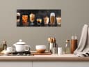 artissimo Glasbild 80x30cm Kaffee-Variationen Bild 3