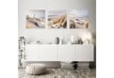 artissimo Glasbild Strand Muscheln Beige 50x50 cm Bild 3