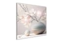 artissimo Glasbild 50x50 cm Beige Stillleben Wandbild Bild 1