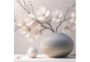 artissimo Glasbild 50x50 cm Beige Stillleben Wandbild Bild 2
