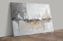 artissimo Leinwandbild 70x50 cm Grau/Beige Abstrakte Malerei Bild 3