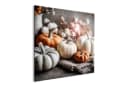 artissimo Glasbild Herbstliches Stillleben Kürbisse 30x30 cm Bild 1