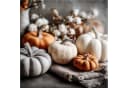 artissimo Glasbild Herbstliches Stillleben Kürbisse 30x30 cm Bild 2