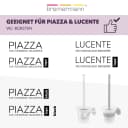 bremermann Ersatzglas WC-Garnitur PIAZZA & LUCENTE Satiniertes Glas Bild 3