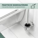 bremermann WC-Reinigungsbürste LUCENTE Edelstahl Glas silber Bild 3