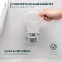 bremermann WC-Reinigungsbürste LUCENTE Edelstahl Glas silber Bild 4