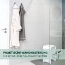 bremermann Handtuchhaken 2er-Set LUCENTE Edelstahl Verchromt Bild 3