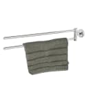 bremermann Handtuchhalter LUCENTE Edelstahl Schwenkbar Silber Bild 2