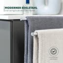 bremermann Handtuchhalter LUCENTE Edelstahl Schwenkbar Silber Bild 5