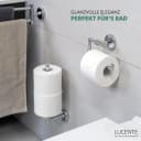 bremermann Toilettenpapierhalter LUCENTE Edelstahl Verchromt Modern Bild 1