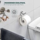 bremermann Toilettenpapierhalter LUCENTE Edelstahl Verchromt Modern Bild 4