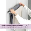 bremermann Handtuchhalter Bad-Serie PIAZZA Edelstahl matt Bild 3