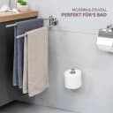 bremermann Toilettenpapierhalter PIAZZA 2in1 Edelstahl Matt Bild 1