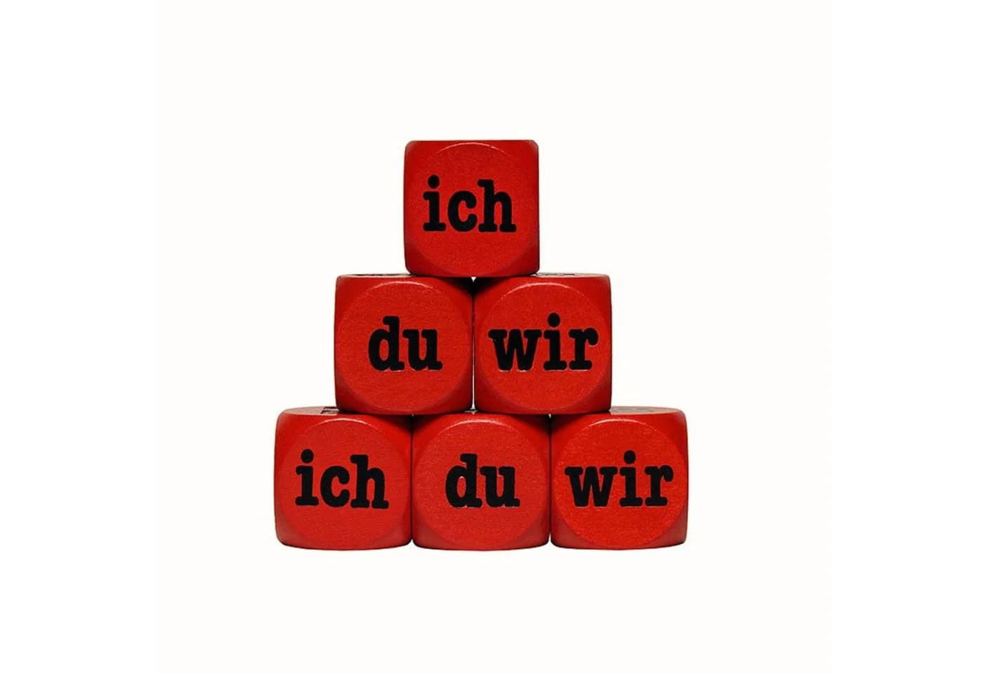 GICO Holzwürfel „Ich Du Wir“ 30 mm Entscheidungswürfel - Bild 5