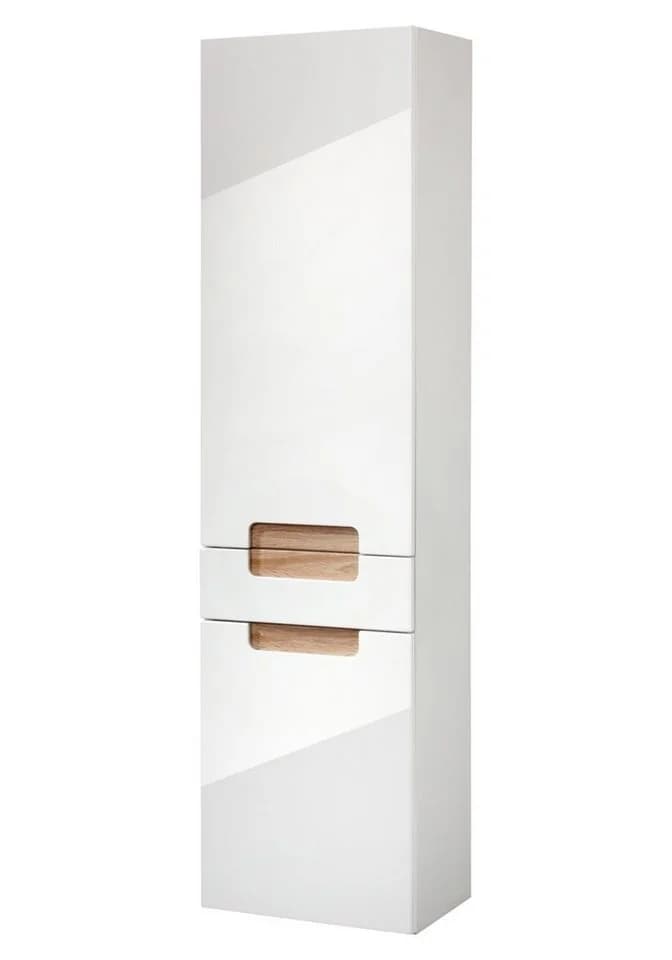 WELLTIME Hochschrank Siena Weiß Hochglanz - Bild 2