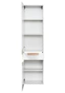 WELLTIME Hochschrank Siena Weiß Hochglanz Bild 3