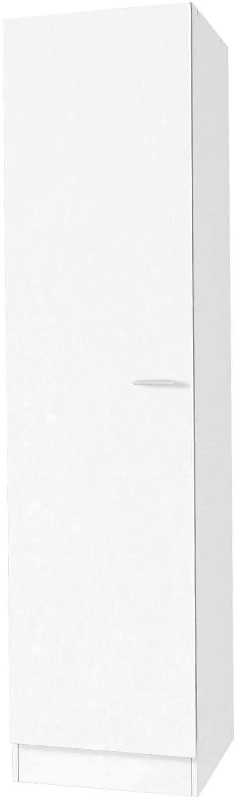 Seitenschrank KS-Elster Weiß 200cm Höhe Holzwerkstoff