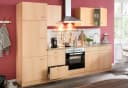Kochstation KS-Elster Spülenschrank Buchefarben 100cm Bild 1