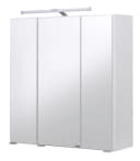 WELLTIME Spiegelschrank Jaca Weiß mit LED und Steckdose Bild 2