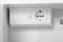 WELLTIME Spiegelschrank Jaca Weiß mit LED und Steckdose Bild 4