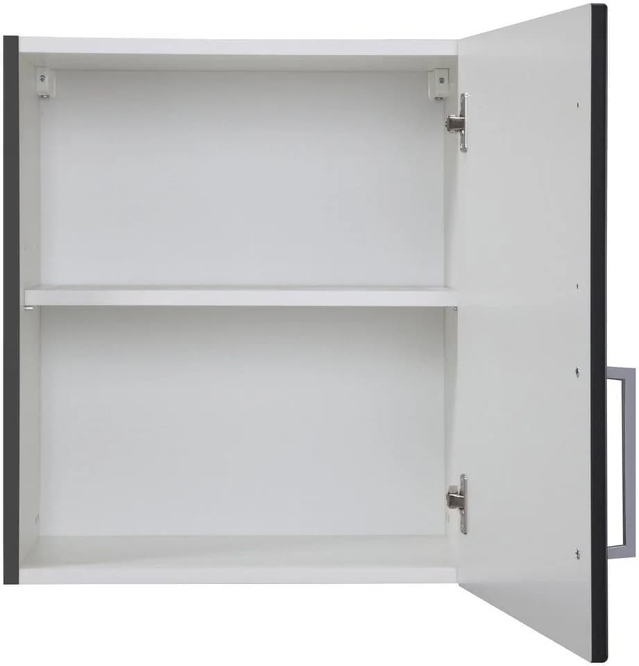 Hängeschrank KOCHSTATION KS-Stockholm Grau Matt MDF - Bild 3